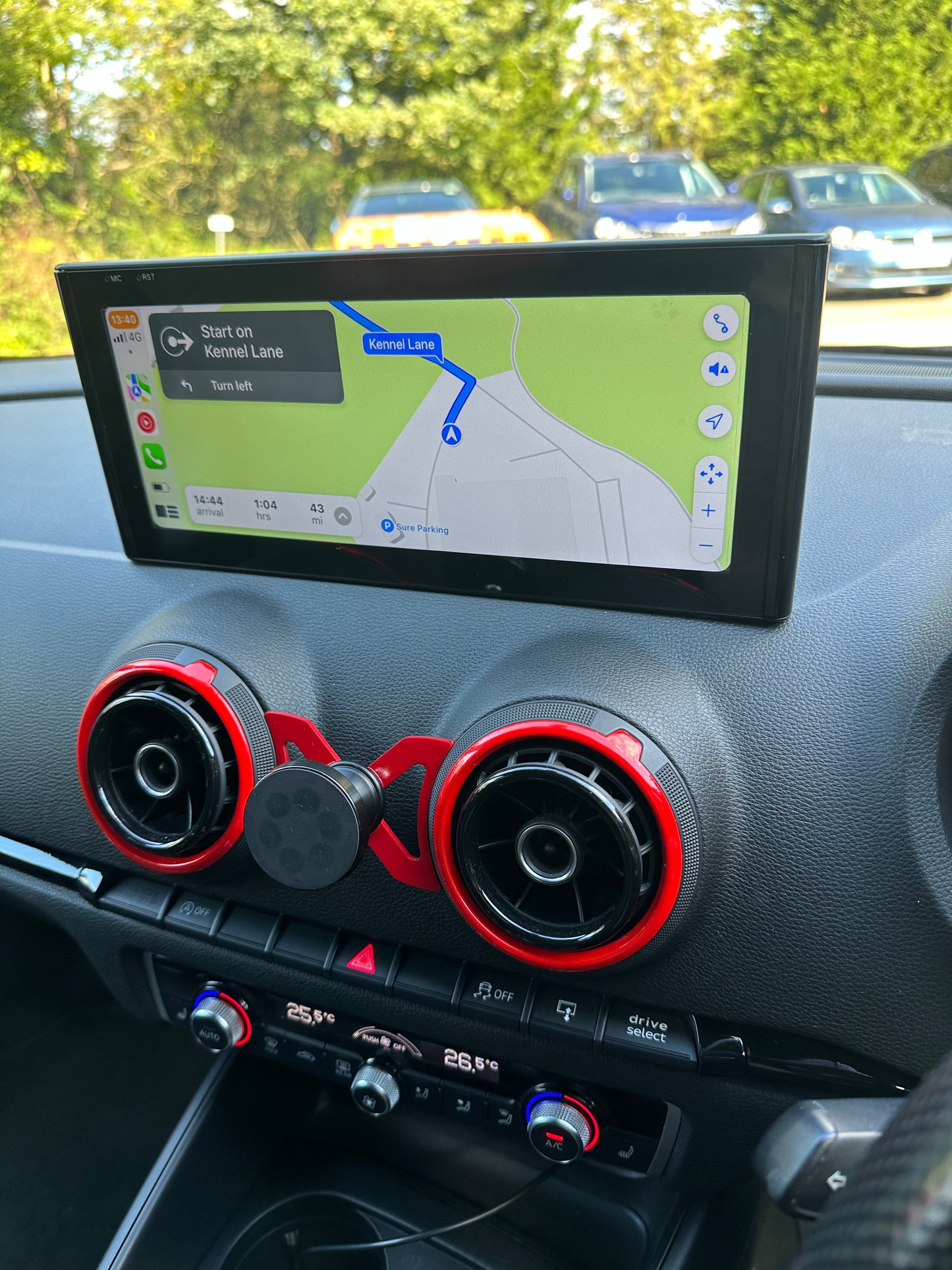 AUDI A3 (2013-2020) - PREMIUM HEAD UNIT UPGRADE KIT: RADIO INFOTAINMENT SYSTEM WITH WIRELESS APPLE CARPLAY AND ANDROID AUTO COMPATIBILITY