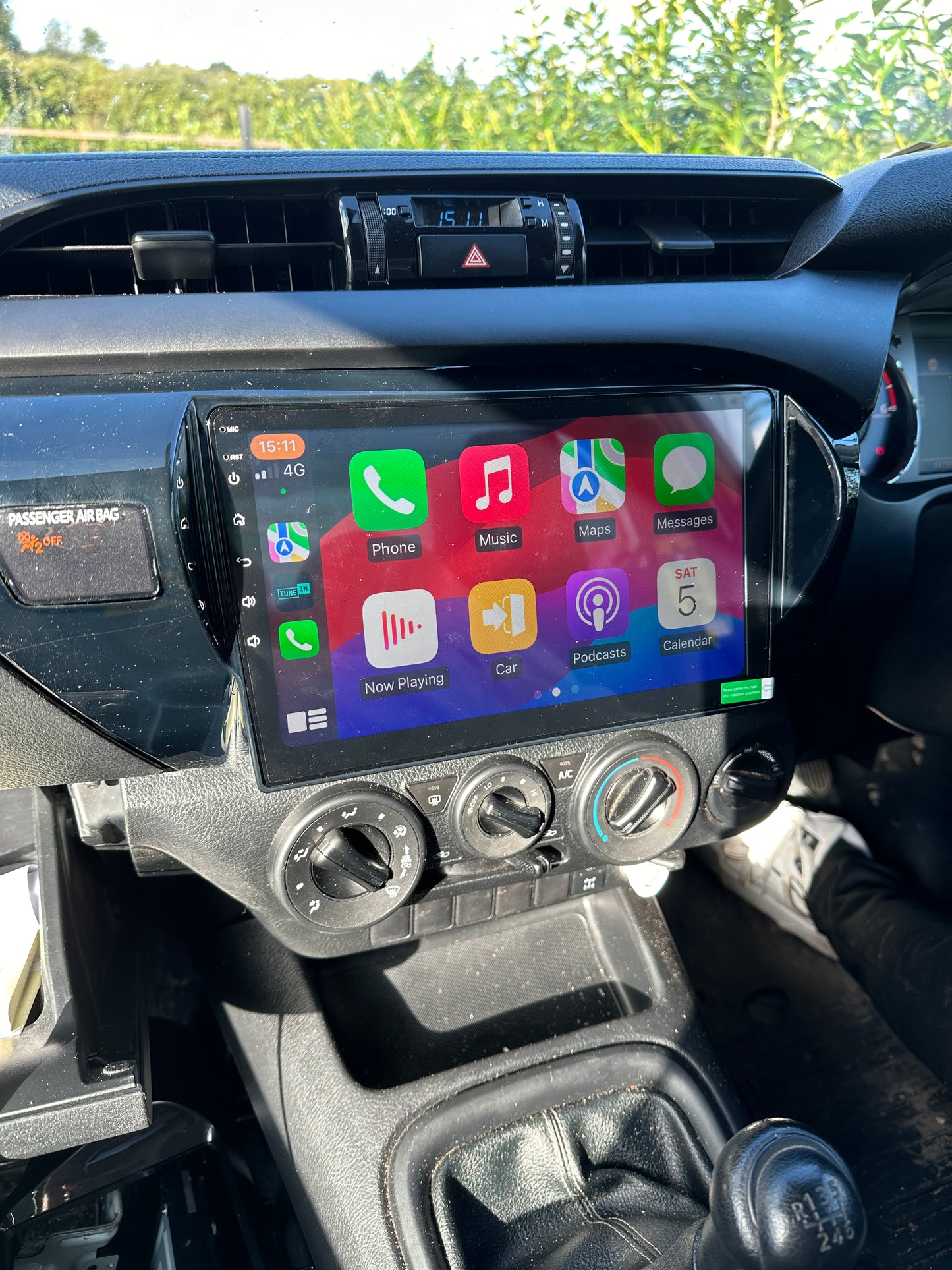 Toyota Hilux 2015-2023 Wireless Apple CarPlay/Android Auto Upgrade Kit