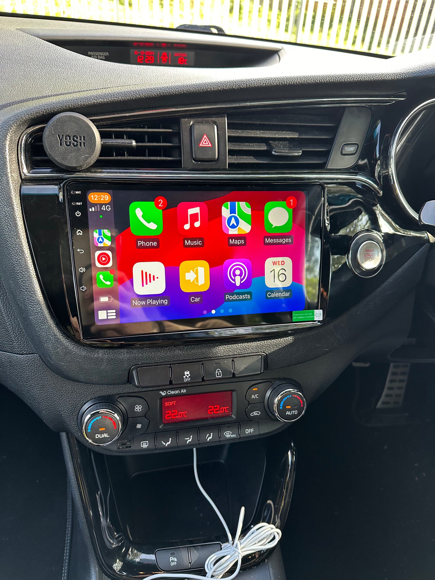 Kia Ceed/Proceed 2012-2017 Wireless Apple CarPlay/Android Auto Upgrade Kit