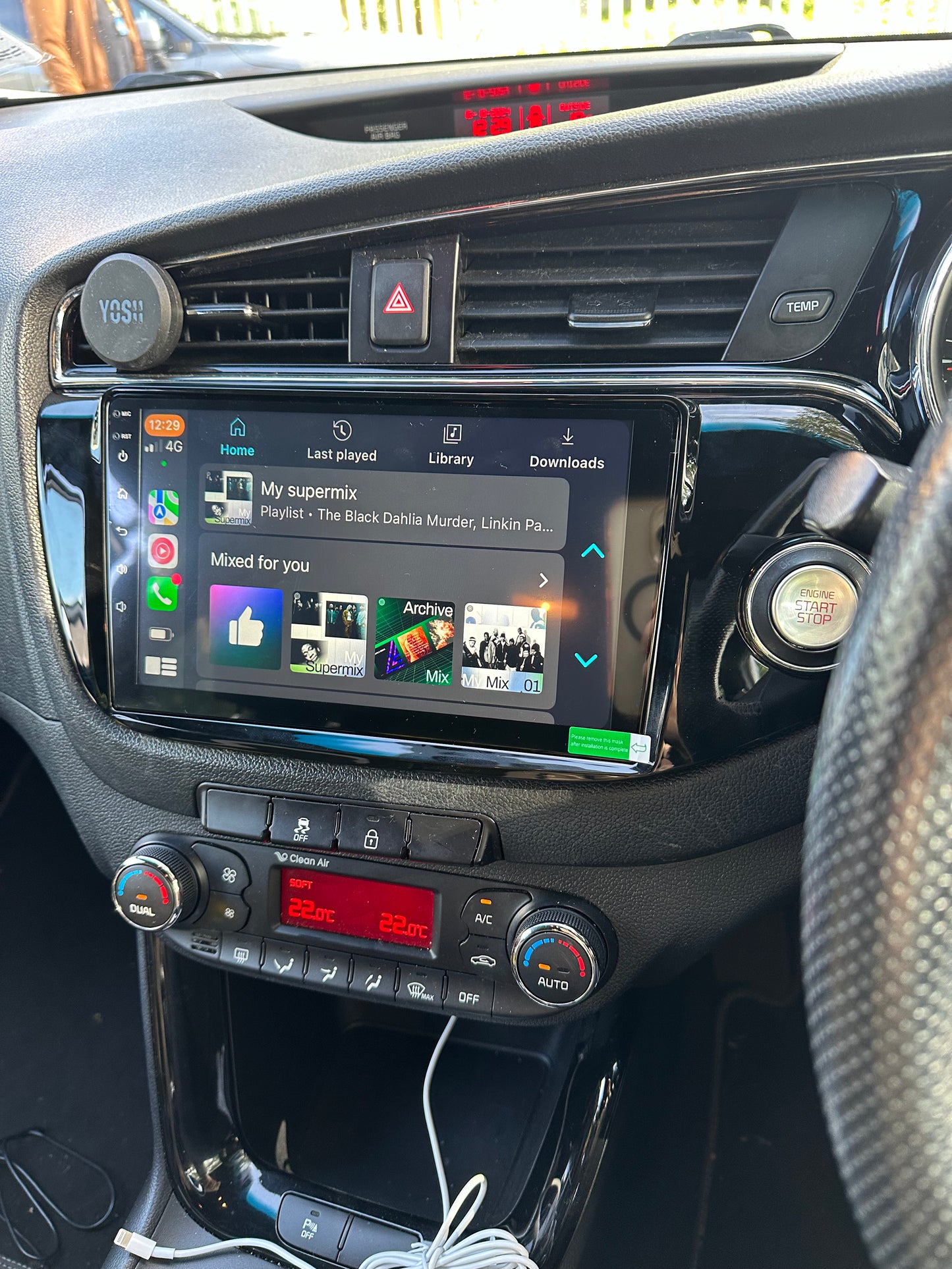 Kia Ceed/Proceed 2012-2017 Wireless Apple CarPlay/Android Auto Upgrade Kit