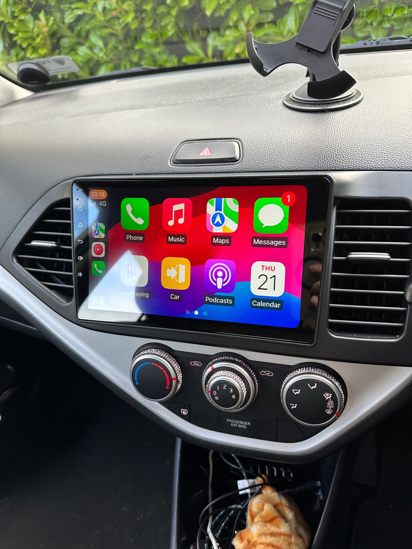 Kia Picanto 2011-2017 Wireless Apple CarPlay/Android Auto Upgrade Kit
