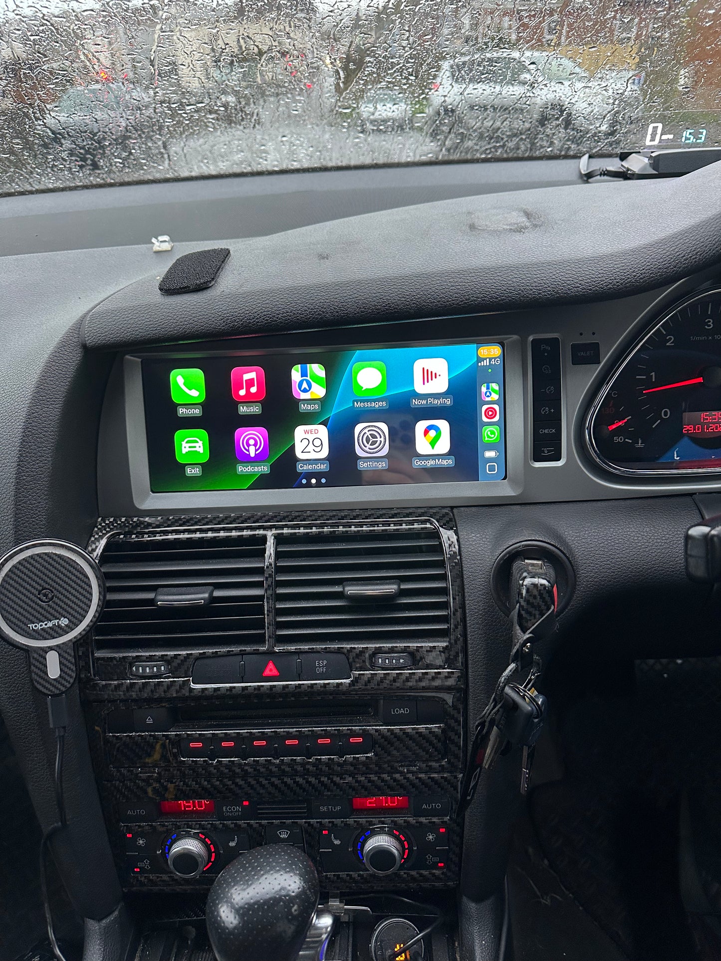 AUDI Q7/SQ7 (2006-2015) - ANDROID 13 PREMIUM HEAD UNIT UPGRADE KIT: RADIO INFOTAINMENT SYSTEM WITH WIRELESS APPLE CARPLAY AND ANDROID AUTO COMPATIBILITY