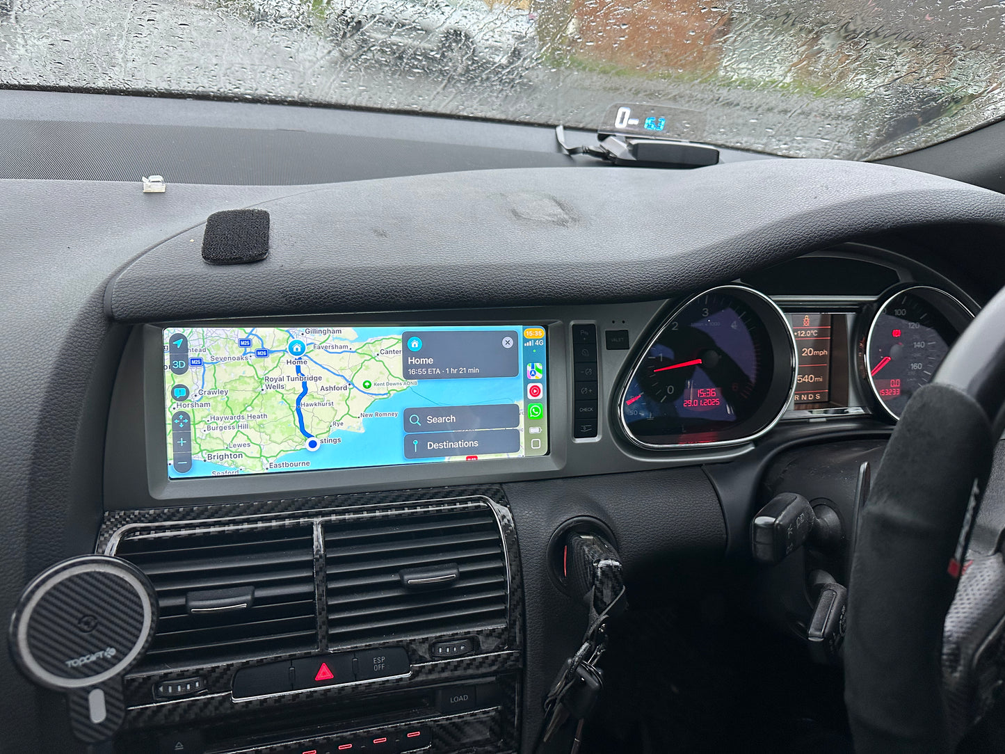 AUDI Q7/SQ7 (2006-2015) - ANDROID 13 PREMIUM HEAD UNIT UPGRADE KIT: RADIO INFOTAINMENT SYSTEM WITH WIRELESS APPLE CARPLAY AND ANDROID AUTO COMPATIBILITY