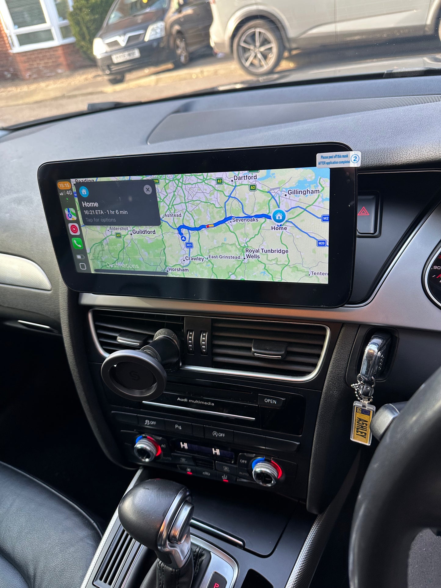 AUDI A5 (2007-2016) - PREMIUM HEAD UNIT UPGRADE KIT: RADIO INFOTAINMENT SYSTEM WITH WIRED & WIRELESS APPLE CARPLAY AND ANDROID AUTO COMPATIBILITY