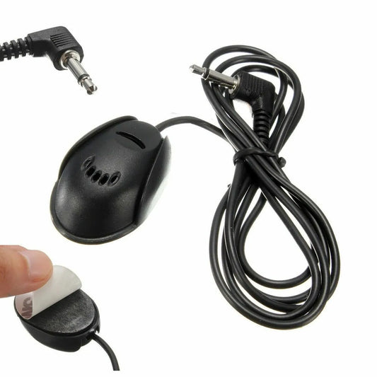 HANDS-FREE EXTERNAL MICROPHONE FOR CAR HEAD UNITS - ENHANCES COMMUNICATION, EASY INSTALL, COMPATIBLE WITH AFTERMARKET UNITS