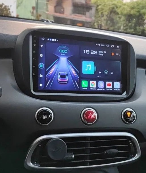 Fiat 500X 2014-2020 Wireless Apple CarPlay/Android Auto Upgrade Kit