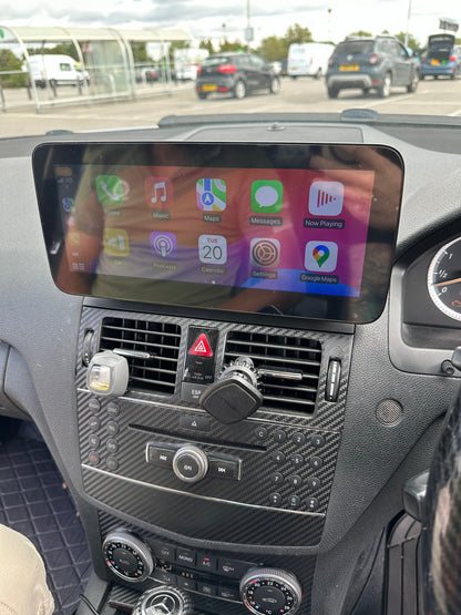 MERCEDES BENZ C CLASS W204/S204 (2007-2015) - Full Touchscreen Upgrade Kit - Wireless Apple CarPlay / Wireless Android Auto