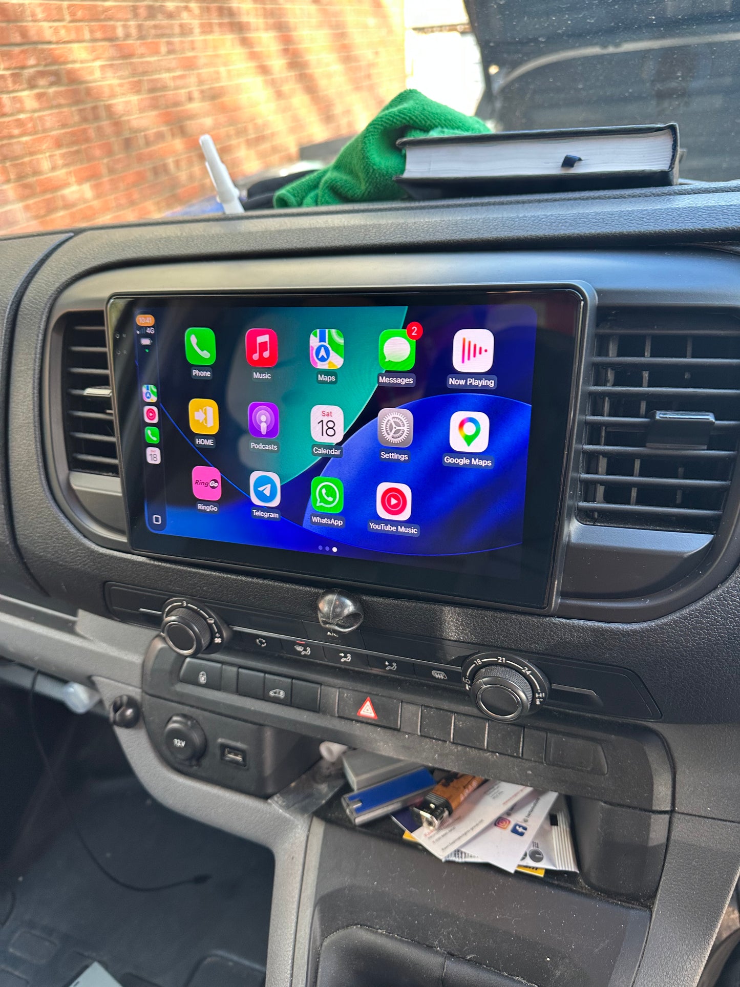 Fiat Scudo 2016-2023 Wireless Apple CarPlay Upgrade Kit