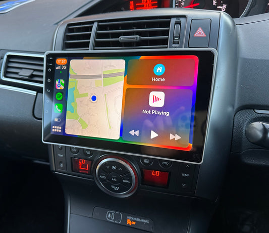 TOYOTA COROLLA VERSO 2010-2018 - PREMIUM HEAD UNIT UPGRADE KIT: RADIO INFOTAINMENT SYSTEM WITH WIRED & WIRELESS APPLE CARPLAY AND ANDROID AUTO COMPATIBILITY