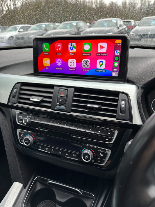 BMW 4 SERIES 2010-2020 (F32/F33/F36) - PREMIUM HEAD UNIT UPGRADE KIT: RADIO INFOTAINMENT SYSTEM WITH WIRED & WIRELESS APPLE CARPLAY AND ANDROID AUTO COMPATIBILITY