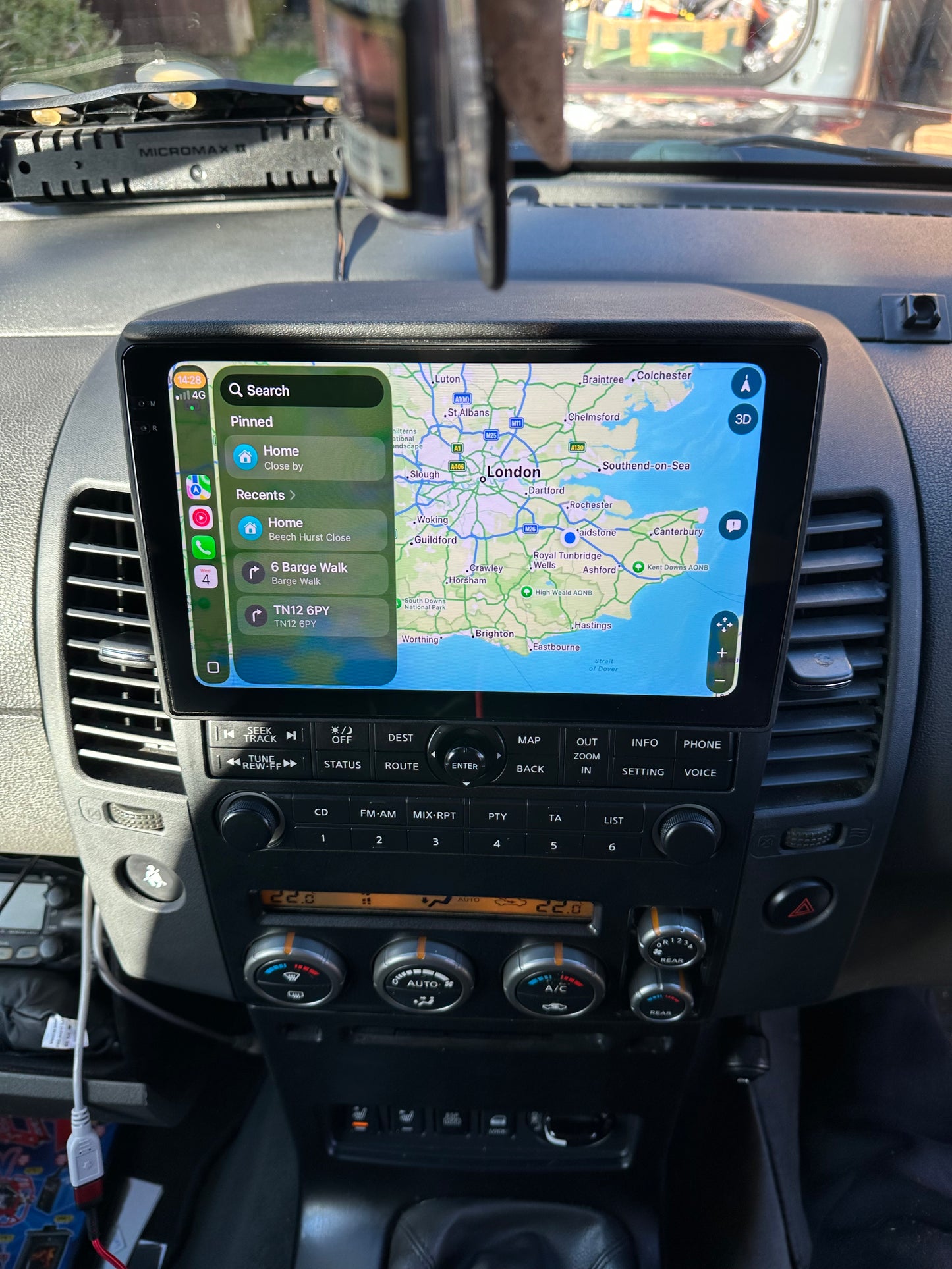 Nissan Pathfinder 2005-2015 Wireless Apple CarPlay Upgrade Kit