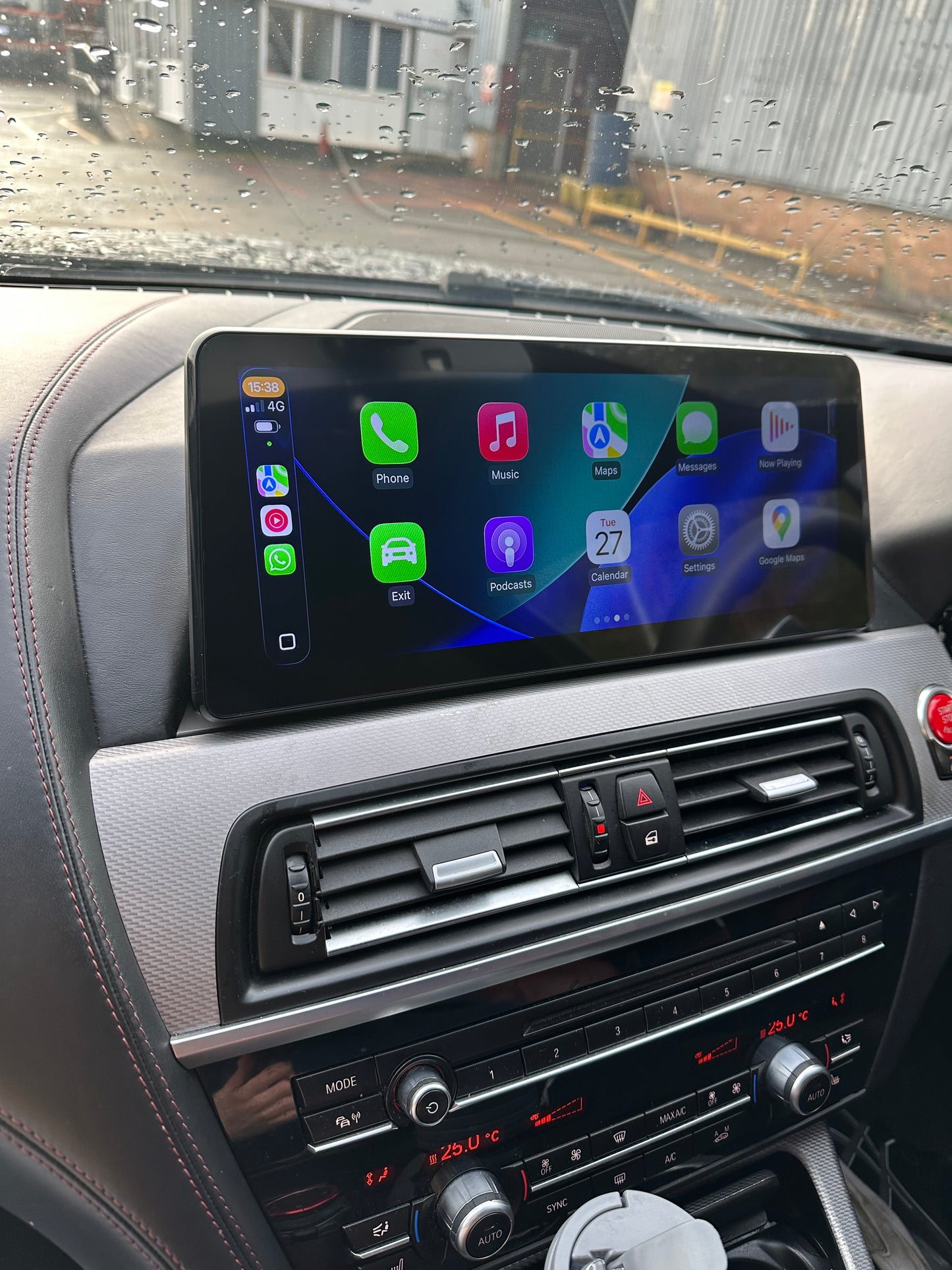 BMW 6 Series 2012-2015 F06/F12/F13 Wireless Apple CarPlay/Android Auto Touchscreen Kit