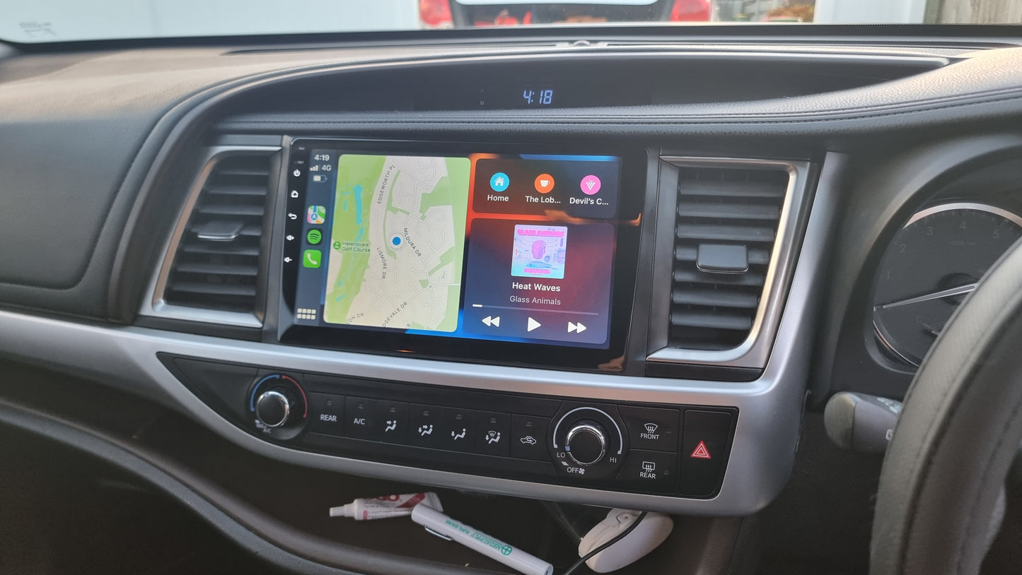 Toyota Highlander/Kluger 2014-2019 Wireless Apple CarPlay/Android Auto Upgrade Kit