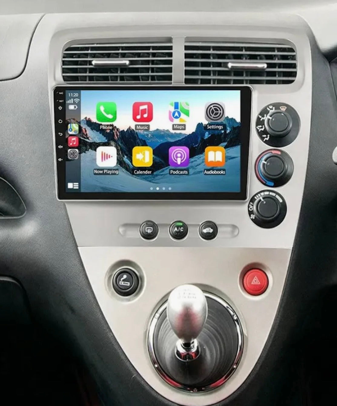 Honda Civic 2000-2005 Wireless Apple CarPlay Upgrade Kit