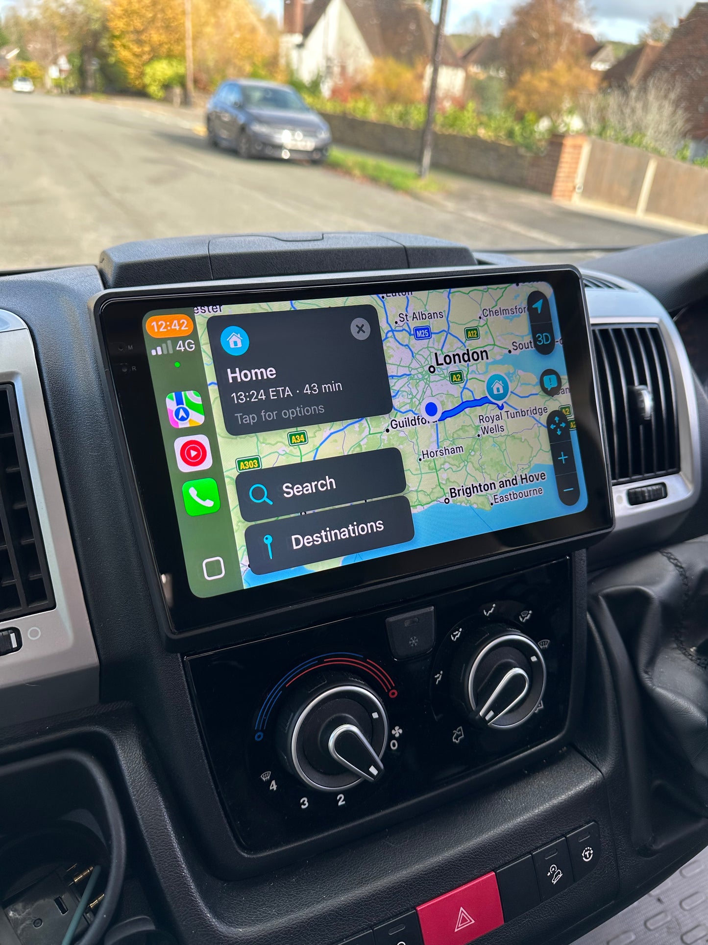 Citroen Relay 2015-2023 Wireless Apple CarPlay Upgrade Kit