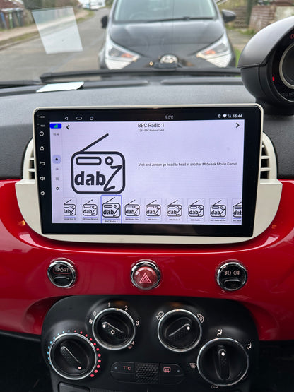 Fiat 500/Abarth 2007-2015 Wireless Apple CarPlay/Android Auto Upgrade Kit