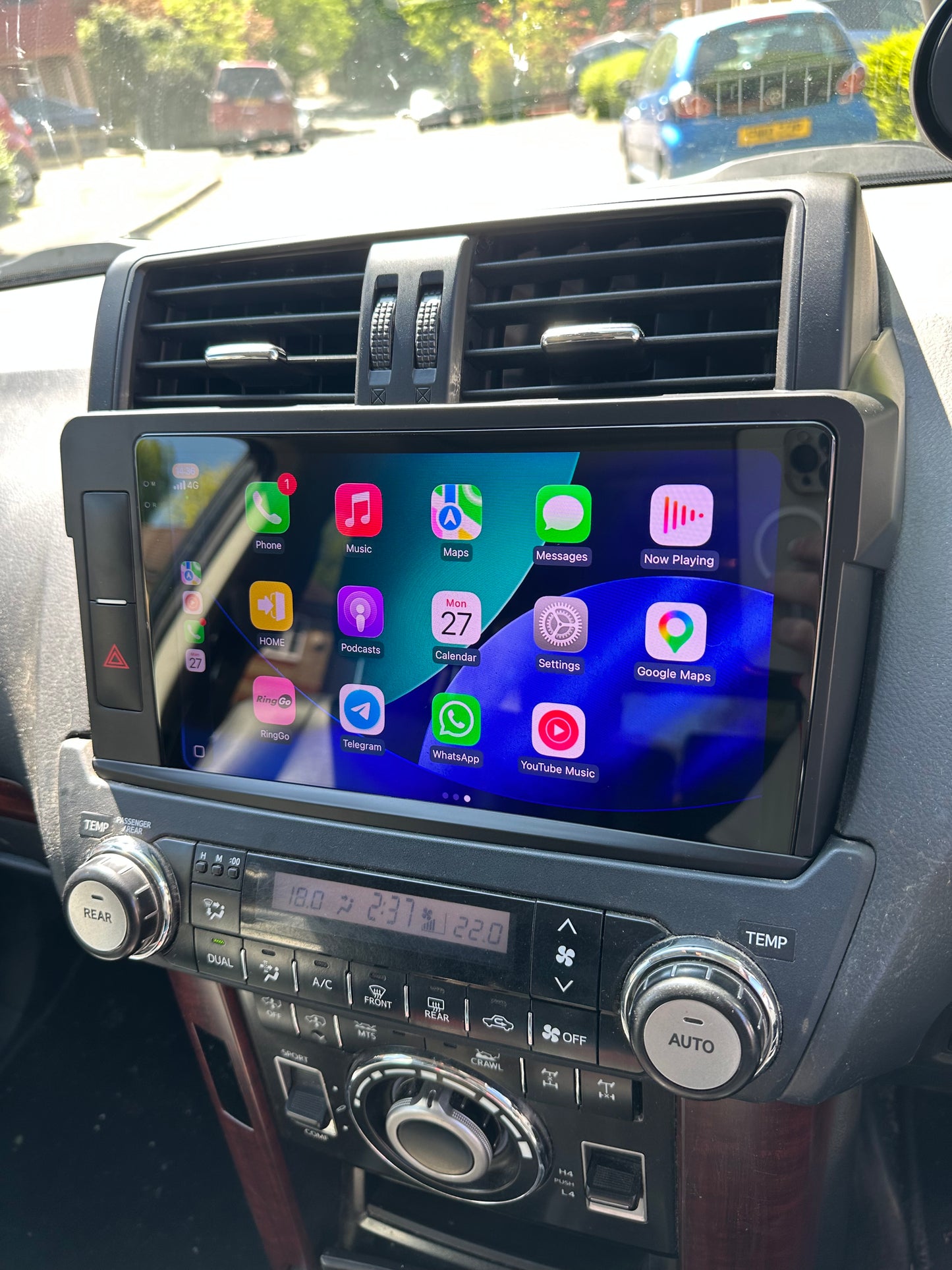 Toyota Land Cruiser/Prado 150 Series 2014-2017 Wireless Apple CarPlay  Upgrade Kit
