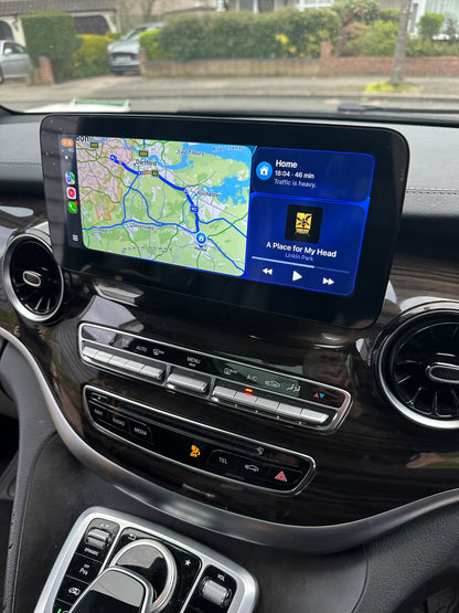 Mercedes V Class 2016-2023 Wireless Apple CarPlay Touchscreen Kit