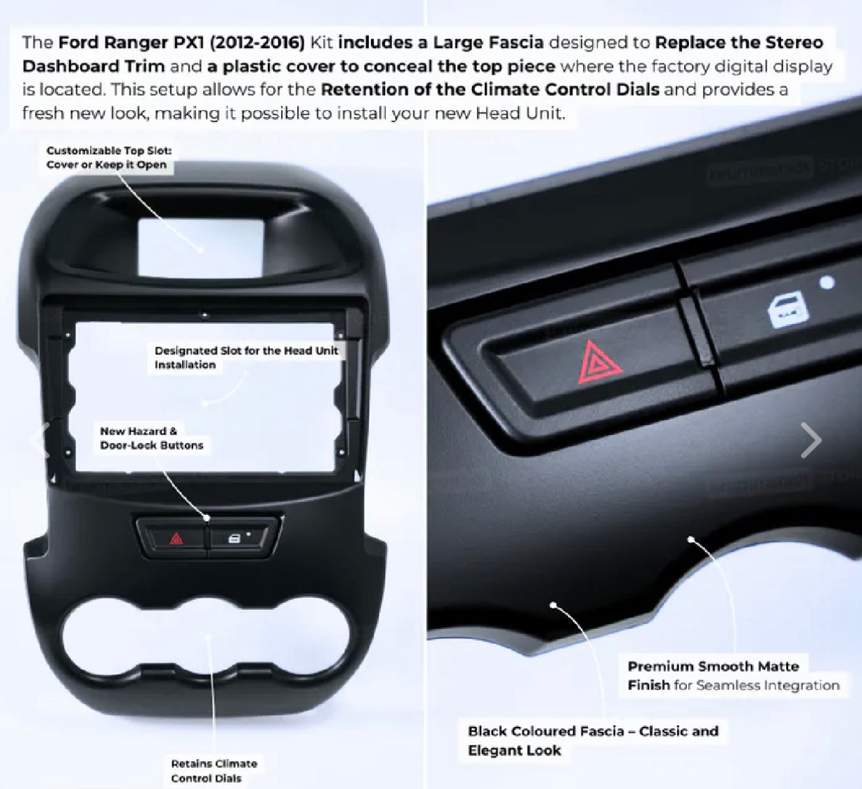 Ford Ranger 2012-2015 Wireless Apple CarPlay Upgrade Kit