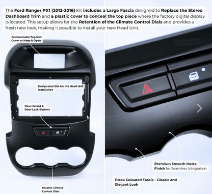 Ford Ranger 2012-2015 Wireless Apple CarPlay Upgrade Kit