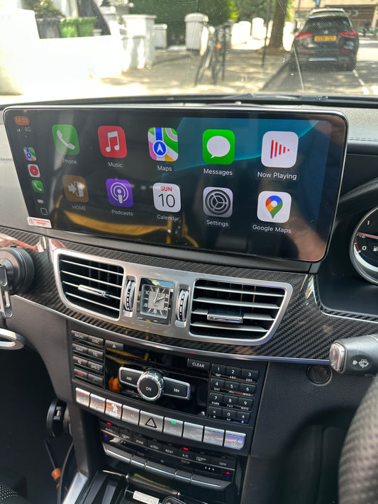 Mercedes E Class 2009-2017 W212/W207/C207 Wireless Apple CarPlay Touchscreen Kit
