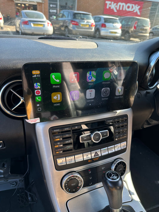 Mercedes SL/SLC/SLK 2011-2019 Wireless Apple CarPlay/Android Auto Touchscreen Kit