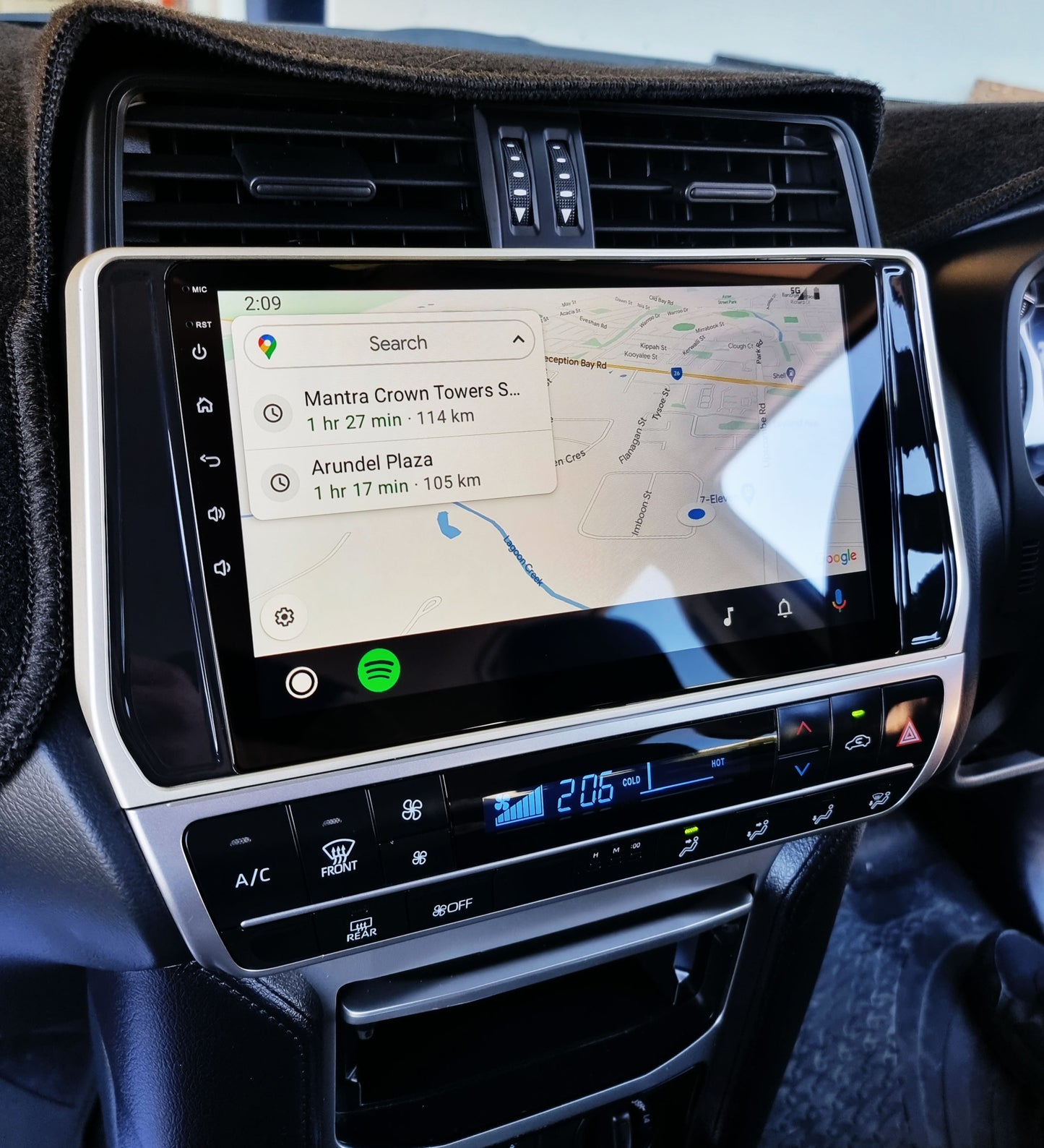 Toyota Land Cruiser/Prado 150 Series 2018-2022 Wireless Apple CarPlay/Android Auto Touchscreen Upgrade Kit