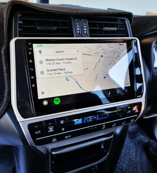 Toyota Land Cruiser/Prado 150 Series 2018-2022 Wireless Apple CarPlay/Android Auto Touchscreen Upgrade Kit