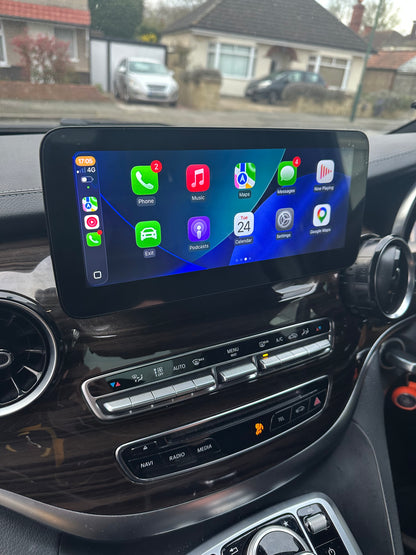 Mercedes V Class 2016-2023 Wireless Apple CarPlay Touchscreen Kit