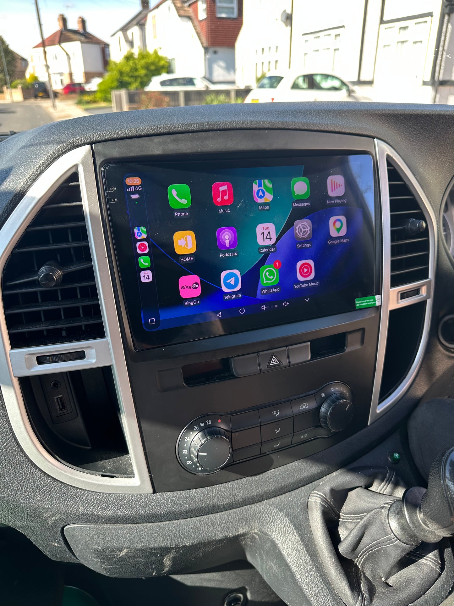 Mercedes Vito 2015-2023 W447 Wireless Apple CarPlay Upgrade Kit