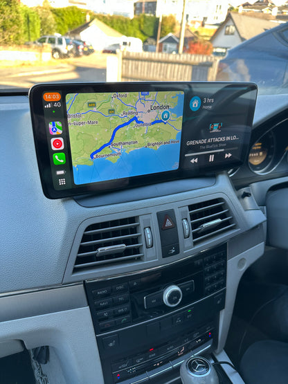 Mercedes E Class 2009-2017 W212/W207/C207 Wireless Apple CarPlay Touchscreen Kit