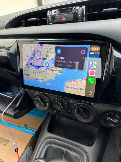 Toyota Hilux 2015-2023 Wireless Apple CarPlay Upgrade Kit