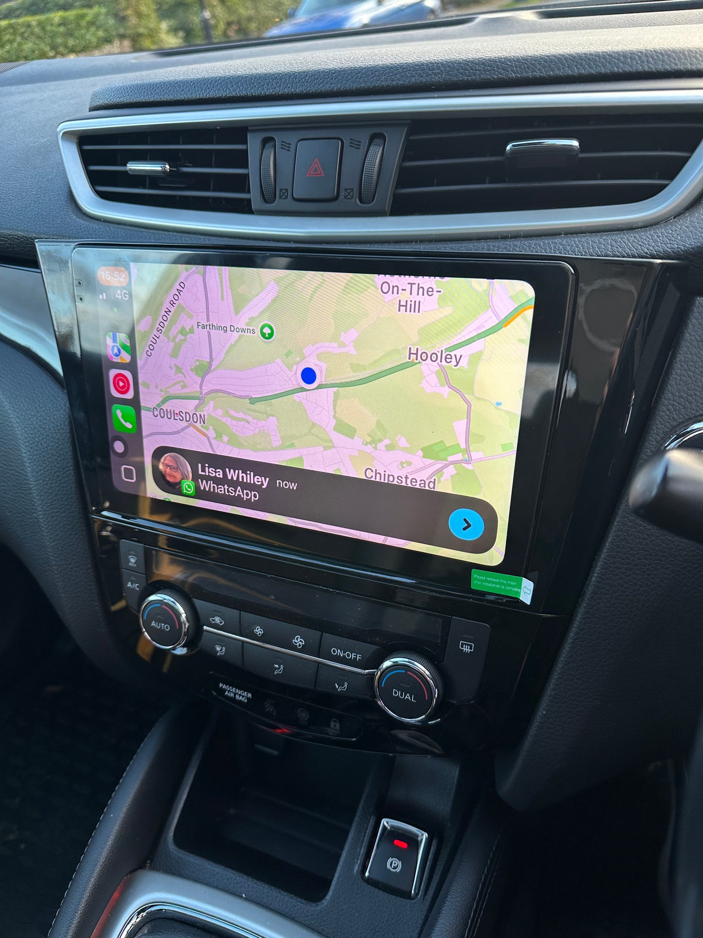 Nissan Qashqai 2014-2019 Wireless Apple CarPlay Upgrade Kit