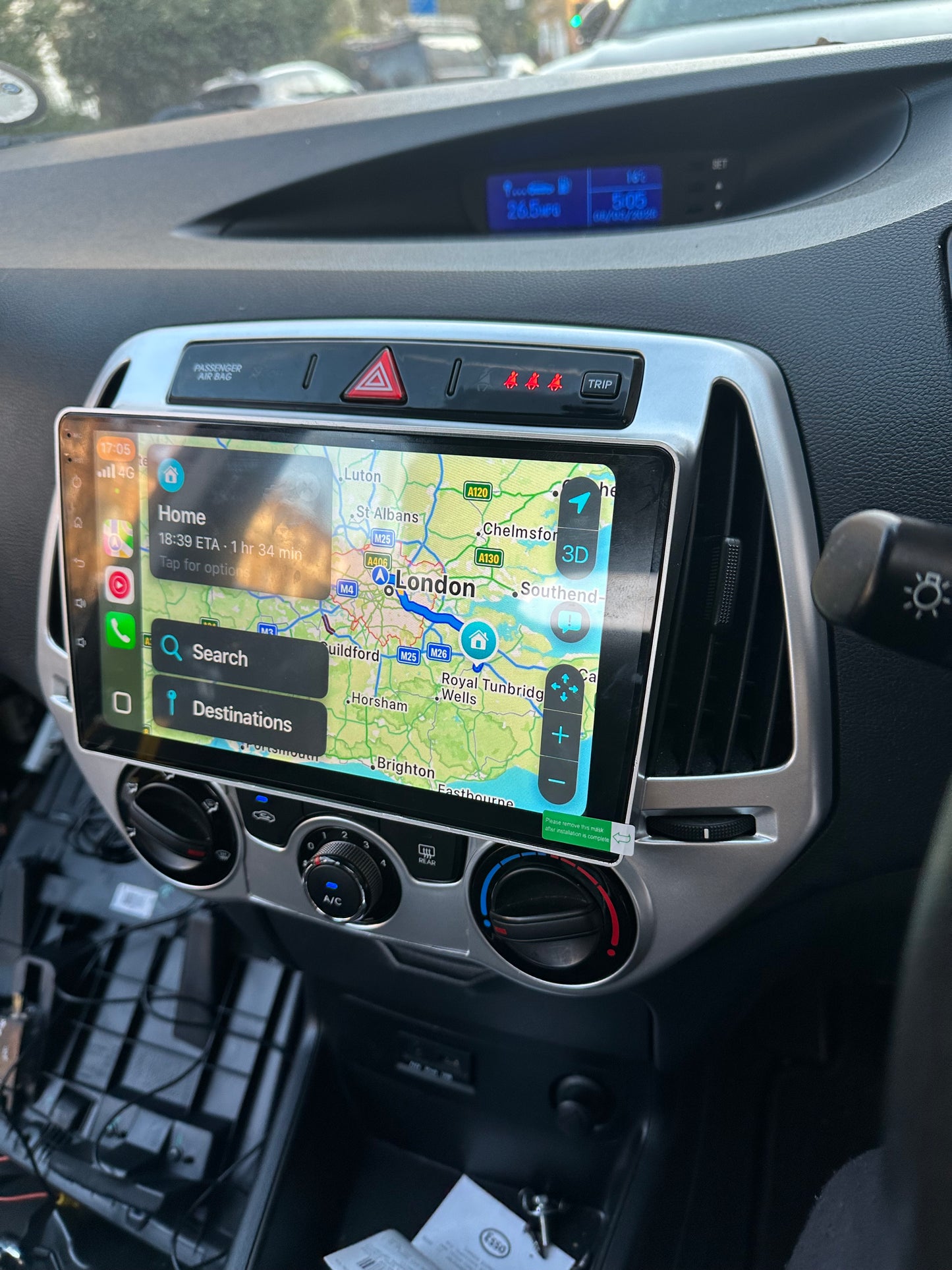 Hyundai i20 2009-2014 Wireless Apple CarPlay/Android Auto Upgrade Kit