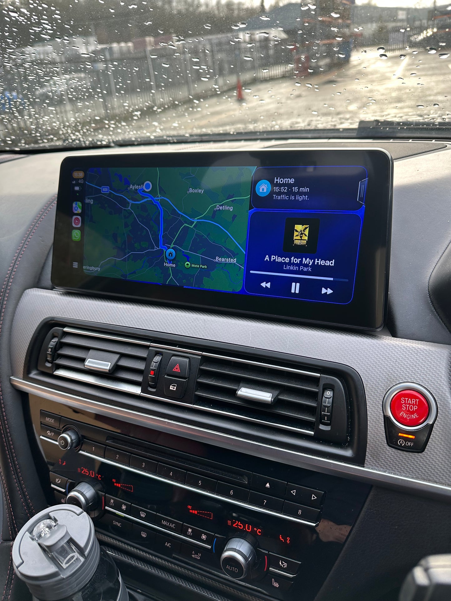 BMW 6 Series 2012-2015 F06/F12/F13 Wireless Apple CarPlay/Android Auto Touchscreen Kit