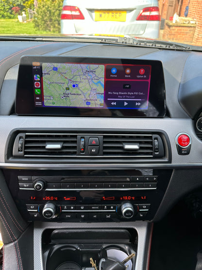 BMW 6 Series 2012-2015 F06/F12/F13 Wireless Apple CarPlay/Android Auto Touchscreen Kit