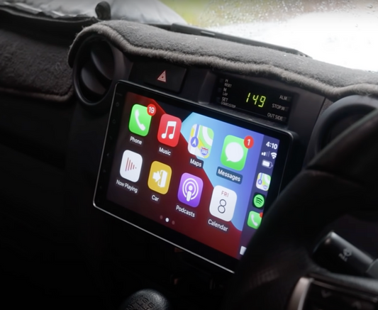 Toyota Land Cruiser 70/76/79 Series 1984-2024 Wireless Apple CarPlay Upgrade Kit