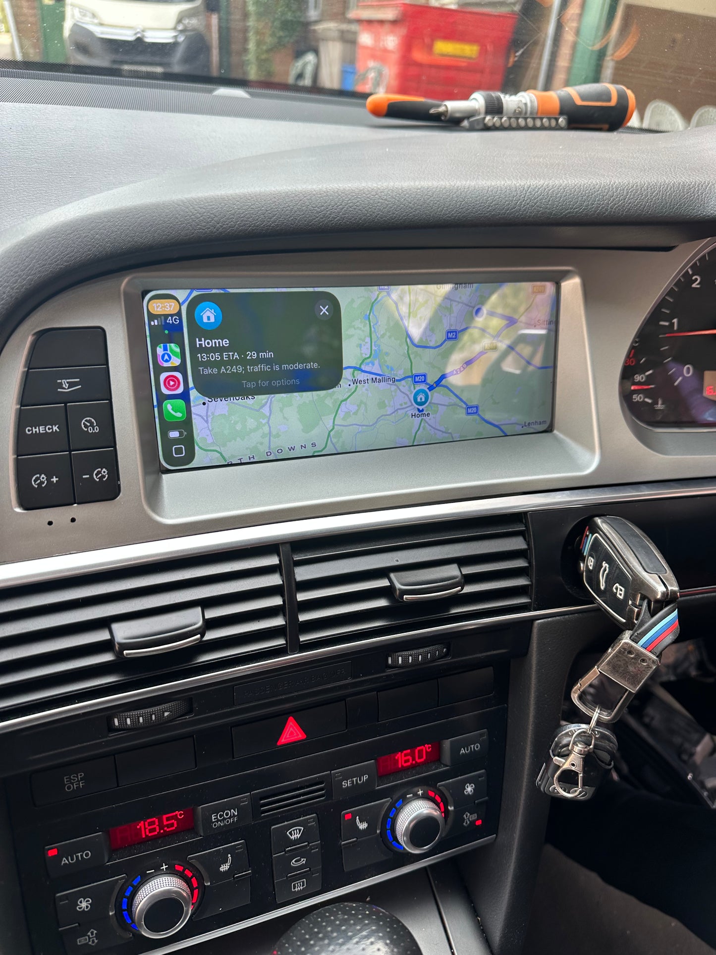 Audi A6 2003-2009 Wireless Apple CarPlay Touchscreen Upgrade Kit