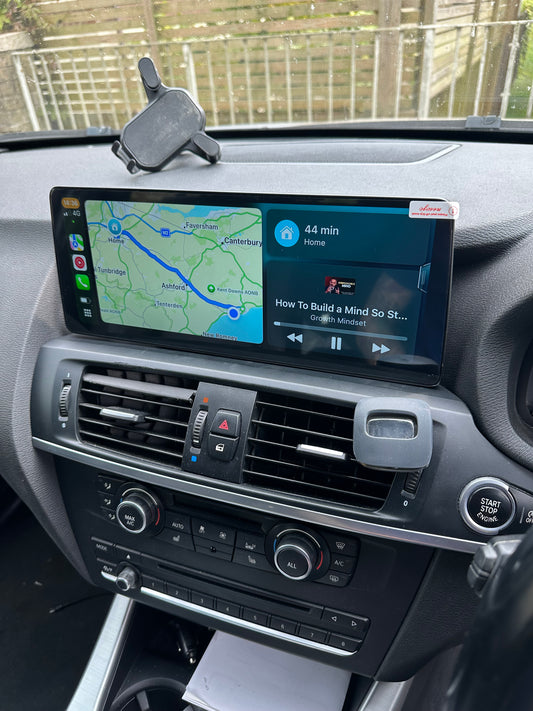 BMW X3 / X4 - 2011-2017 (F25/F26) - 12.3” TOUCHSCREEN - Wireless Apple CarPlay / Wireless Android Auto