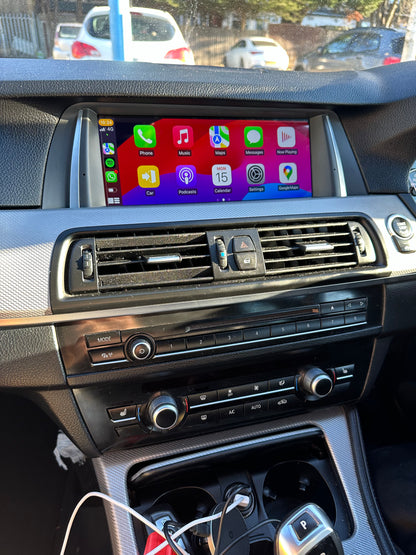 BMW 5 SERIES 2011-2017 F10/F11 Wireless Apple CarPlay/Android Auto Touchscreen