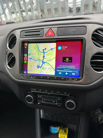 VOLKSWAGEN VW TIGUAN (2009-2017) - Full Touchscreen Upgrade Kit - Wireless Apple CarPlay / Wireless Android Auto