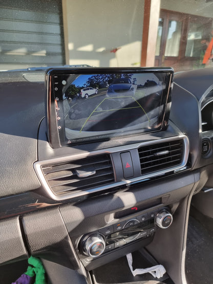 MAZDA 3 2013-2017 - PREMIUM HEAD UNIT UPGRADE KIT: RADIO INFOTAINMENT SYSTEM WITH WIRED & WIRELESS APPLE CARPLAY AND ANDROID AUTO COMPATIBILITY