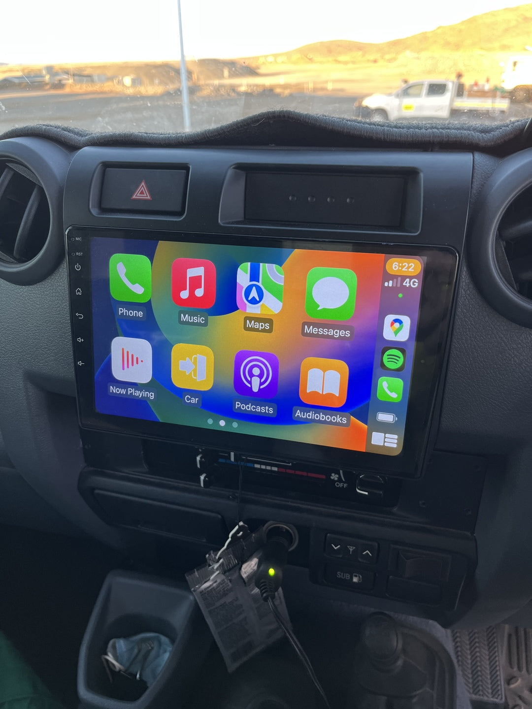 Toyota Land Cruiser 70/76/79 Series 1984-2024 Wireless Apple CarPlay Upgrade Kit