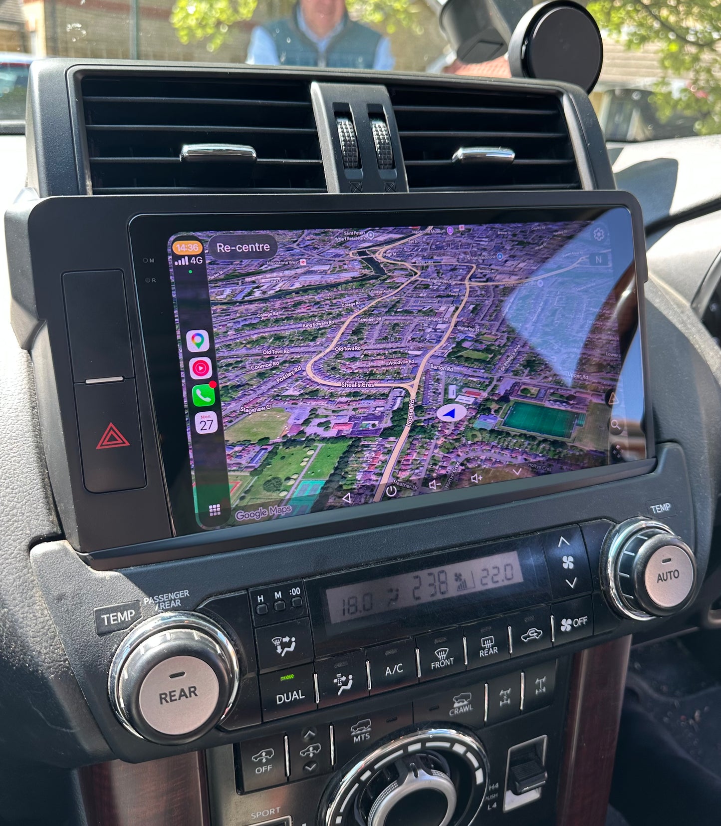 Toyota Land Cruiser/Prado 150 Series 2014-2017 Wireless Apple CarPlay  Upgrade Kit