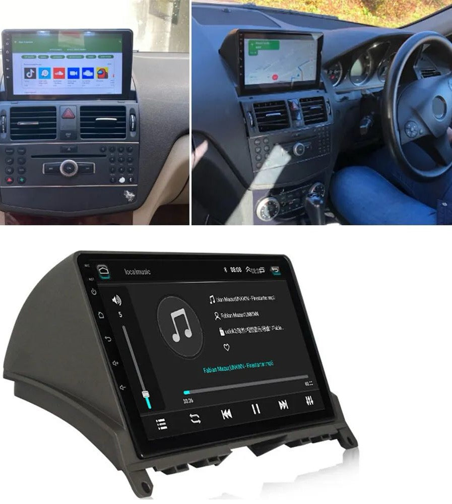 MERCEDES BENZ C CLASS (2007-2015) W204/S204 - Full Touchscreen Upgrade Kit - Wireless Apple CarPlay / Wireless Android Auto