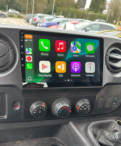 RENAULT MASTER (2010-2018) - Full Touchscreen Upgrade Kit - Wireless Apple CarPlay / Wireless Android Auto