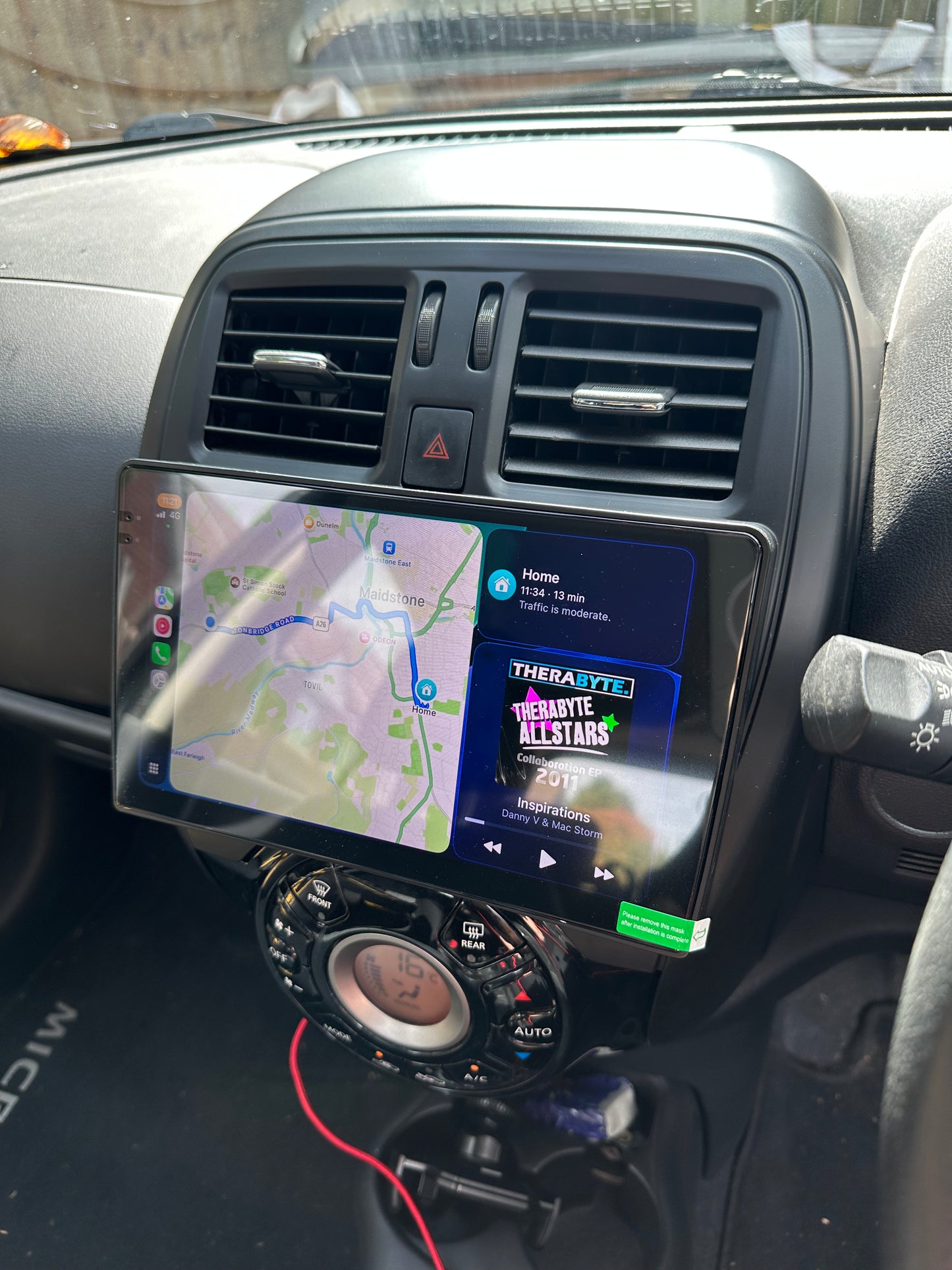 Nissan Micra 2015-2017 Wireless Apple CarPlay Upgrade Kit