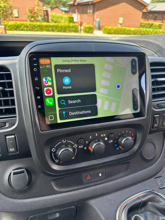 Vauxhall Vivaro 2014-2019 Wireless Apple CarPlay/Android Auto Upgrade Kit
