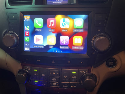 Toyota Highlander/Kluger 2007-2013 Wireless Apple CarPlay Upgrade Kit