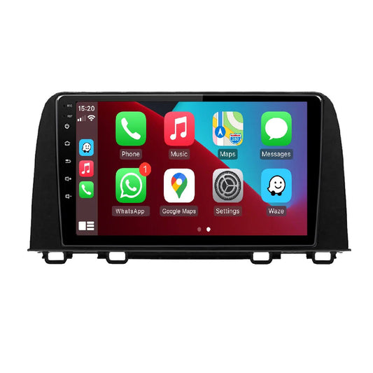 HONDA CRV 2018-2021 - PREMIUM HEAD UNIT UPGRADE KIT: RADIO INFOTAINMENT SYSTEM WITH WIRED & WIRELESS APPLE CARPLAY AND ANDROID AUTO COMPATIBILITY